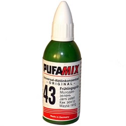 Колер PUFAS для тонирования pufamix № 43 молодая зелень 20 мл - фото 77159
