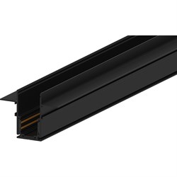 Шинопровод FERON встраиваемый для низковольтных трековых светильников, черный 1м CABM1001 41963 - фото 77878