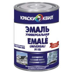 Эмаль КВИЛ ПФ-115 универсальная крас.кор. 2,8кг - фото 78500