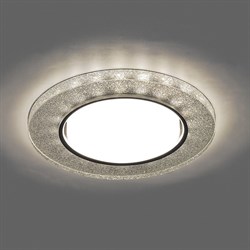 Светильник потолочный Feron встр.светод.подсв.20LED*2835 SMD 4000K 15W GX53 CD4041 сер/хр без лампы - фото 78852