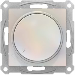 Светорегулятор WESSEN AtlasDesign поворотно-нажимной, 630Вт, механизм, жемчуг ATN000436 - фото 80047