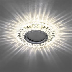 Светильник потолочный Feron встраив.светод.подсв.15LED*2835 SMD 4000K MR16 50W G5.3 бел. хром CD902 - фото 80389