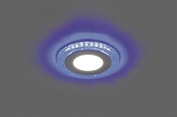 Светильник встраиваемый Feron светодиодный 9W, 720Lm, белый (4000К) и синий, AL2330 29586 - фото 80579