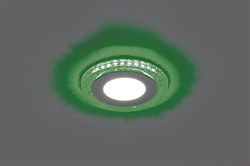 Светильник встраиваемый Feron светодиодный 16W, 1280Lm, белый (4000К) и зеленый, AL2330 29588 - фото 80606