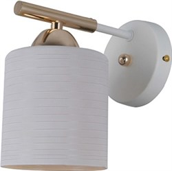 Светильник настенный ESCADA 1124/1A E27*40W French gold/White - фото 80779