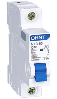 Автомат-выключатель CHINT NXB-63S 4.5KA 2P 32A х-ка С 296791 - фото 80958