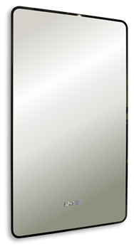 Зеркало LED Incanto Сенсорный выключатель 600х1000 черный - фото 81059