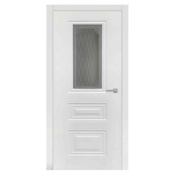 Полотно ЛЕСКОМ дверное Экшпон Имидж-2 эмалит белый стекло с художественной печатью 60 - фото 81191