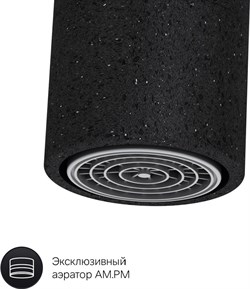 Смеситель AM.PM LIKE для кухни, черный, G-образный излив F8006022 - фото 81768