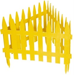 Забор декоративный Классический 28*300см, желтый Россия 65000 - фото 81827