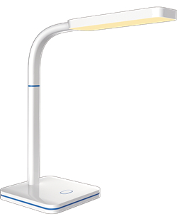 Светильник ARTSTYLE настольный светодиодный на подставке, бесступенчатый диммер, белый, 8Вт TL-230W - фото 81920