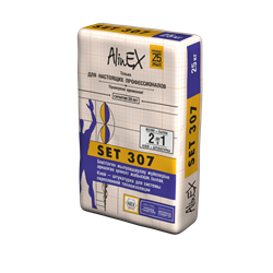 Клей ALINEX плиточный СЭТ-307 25кг для приклеивания и оштукатуривания теплоизоляций - фото 82368