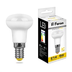 Лампа светодиодная Feron 5W 230V E14 2700K LB-439 25516 - фото 82740