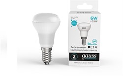 Лампа GAUSS LED Elementary R50 6W E14 4100K 63126 - фото 83188