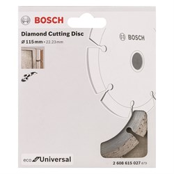 Диск алмазный BOSCH ECO Universal 125-22,23 2608615028 - фото 83506