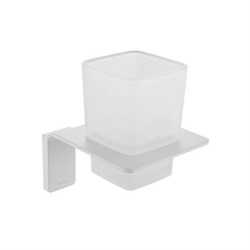 Подстаканник IDDIS Slide одинарный, матовое стекло, белый SLIWTG1i45 - фото 84737