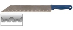Нож FIT для резки теплоизоляционных плит,лезвие 340*50мм, нержавеющая сталь, пластиковая ручка 10637 - фото 85146