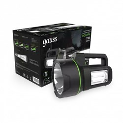 Фонарь GAUSS LED прожекторный 11W 400Lm Li-on 4800mAh GF602 - фото 85647