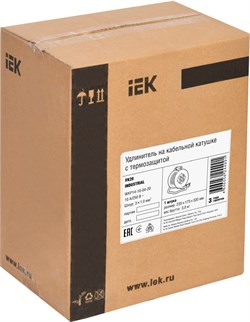 Катушка ИЭК Industrial УК20 с т/з 4 места 2Р+PЕ/20м 3*1,0мм2 WKP14-10-04-20 - фото 86267