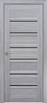 Полотно НОВЫЙ СТИЛЬ дверное МДФ Итальяно Венеция С1 7perA-BLK (2000x700x40 мм) жемчуг серебристый - фото 86797