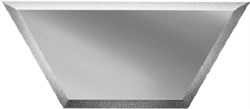 Плитка ДСТ зеркальная серебряная ПОЛУСОТА 200х86 мм. с фацетом СОЗС1(п) - фото 86923