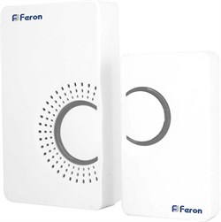 Звонок Feron электрический дверной (35 мелодии) белый, серый Е-373 23686 - фото 86934