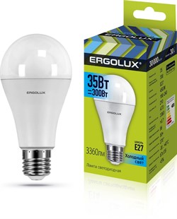 Лампа светодиодная ERGOLUX LED-A70-35W-E27-4K ЛОН 14231 - фото 87847