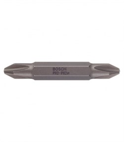 Бита BOSCH двухсторонняя 45мм Ph2-Ph2 2607001740 - фото 88329