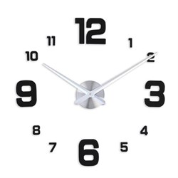 Часы-наклейка DIY Эндерлин чёрные 120см (+ механизм) 2366727 - фото 89759