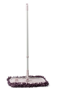 Швабра APOLLO PIATTO широкая с насадкой из шенилла 40*22, с телескопической ручкой PIA-20 11455 - фото 89779