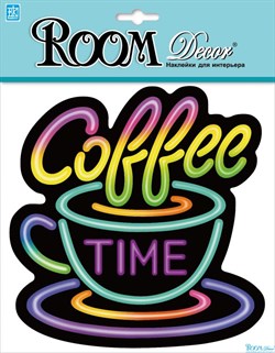 Элемент декоративный ROOM DECOR Coffee time. эффект неон-мини PLA 9202 - фото 89793
