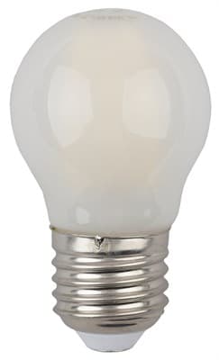 Лампа светодиодная ЭРА F-LED P45-5W-827-E27 - фото 9022