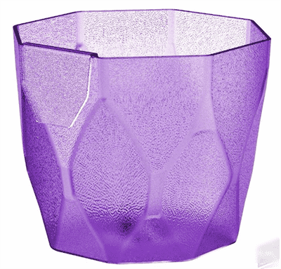 Горшок цветочный ROCKA P фиолетовый DROC125P-CPRB - фото 9376
