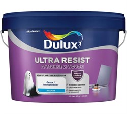Краска Dulux Ultra Resist Гостиные и офисы 2,5л 5239197 - фото 93951