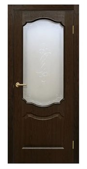 Полотно ОМИС дверное Прима КР (пленка ПВХ) 700*2000*34 каштан - фото 94590