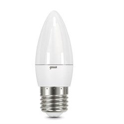 Лампа Gauss LED Candle E27 6,5W 100-240V 3000K 1/10/50 103102207/103102107 - фото 94962
