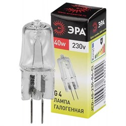 Лампа галогенная ЭРА JCD-40-230-G4-CI 9224