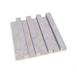 Декоративные рейки Серый бетон 160*2900 CSG05-C01 - фото 95456