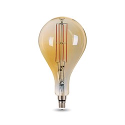 Лампа GAUSS LED Filament A160 8W 780Lm 2400К Е27 golden straight 149802008 - фото 95710