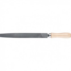 Напильник СИБРТЕХ 200мм, плоский, деревянная ручка 16226 - фото 95913