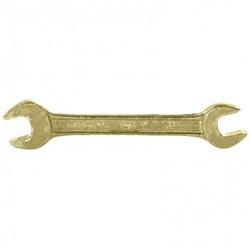 Ключ СИБРТЕХ рожковый 12*13мм желтый цинк 14305 - фото 95917