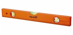Уровень SPARTA алюминиевый 1200 мм, 3 глазка, желтый, линейка 330325 - фото 96476