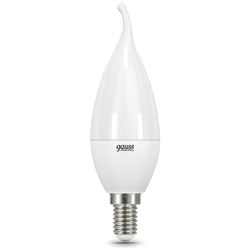 Лампа GAUSS LED Elementary Candle Tailed 6W E14 4100K 1/10/50 34126 - фото 96823