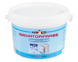 Эмаль KAIZER Radiatorfarbe водная для радиаторов и пластиковых окон 1кг - фото 98298