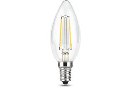 Лампа GAUSS LED Filament Свеча E14 9W 680Lm 2700K 103801109