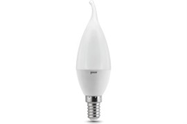 Лампа GAUSS LED Свеча на ветру 6,5W E14 550Lm 6500K 104101307