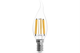 Лампа GAUSS LED Filament Свеча на ветру 13W E14 1150lm 4100K 104801213