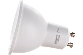 Лампа GAUSS LED Elementary MR16 7W 530Llm 3000K GU10 13617