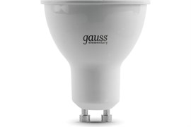 Лампа GAUSS LED Elementary MR16 9W 640Llm 3000K GU10 13619