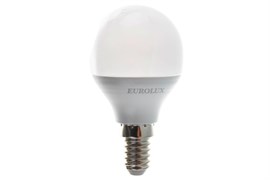 Лампа светодиодная EUROLUX LL-E-G45-7W-230-2,7K-E14 арт.76/2/5